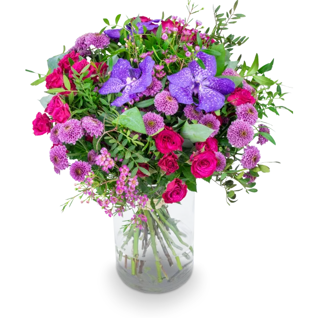 Bouquet of pink flowers